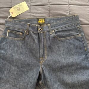 Brave Star “The Strongman” 14oz Green Dragon Japan Salvage Denim (Brand New)